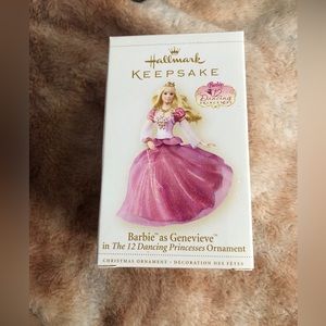 Barbie Christmas ornament hallmark